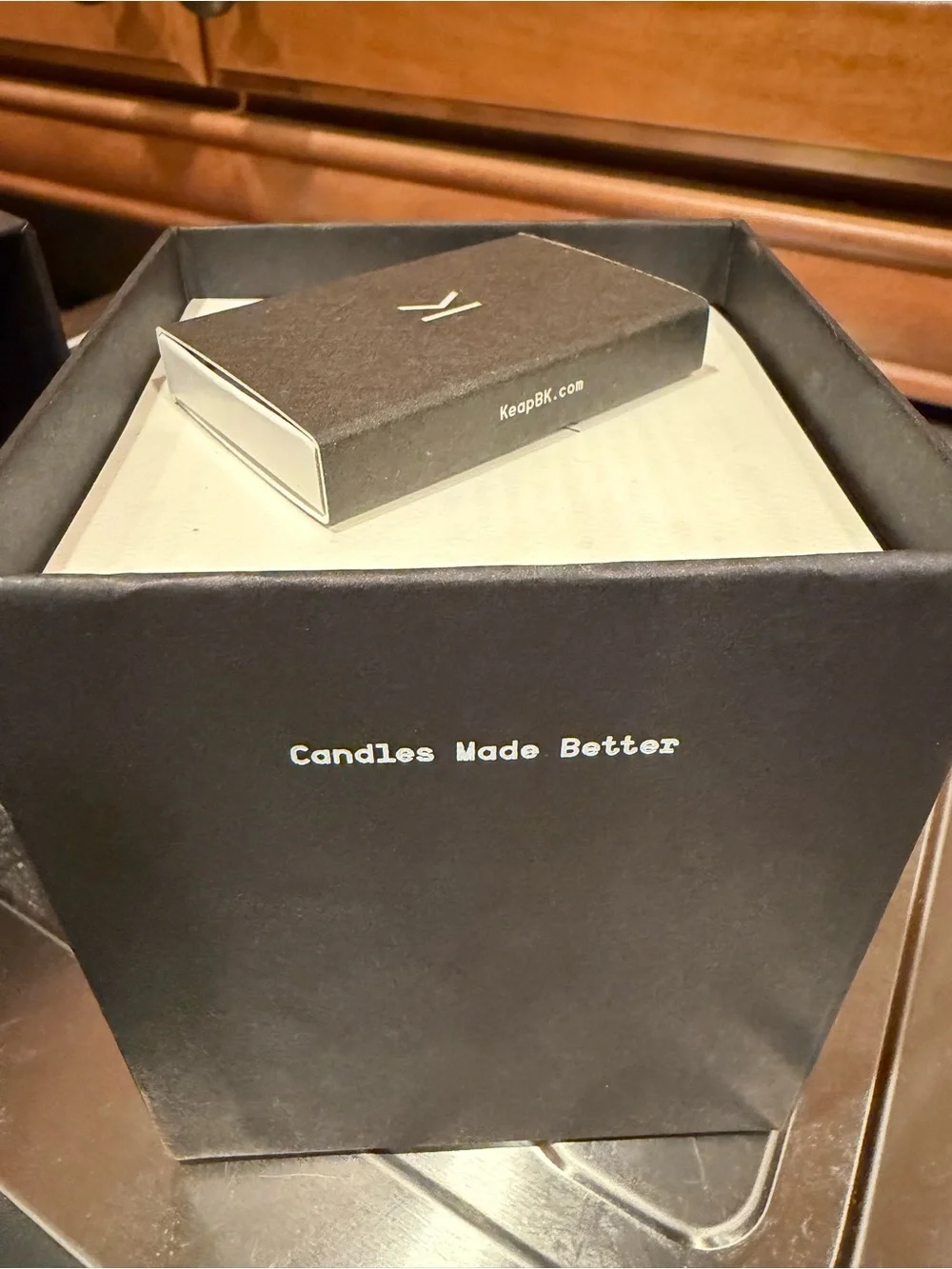 Keap Designer Cotton Magnolia Scented Candle